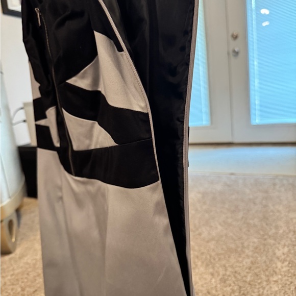 Worthington Black and Gray Midi Dress New with Tag - Picture 4 of 10